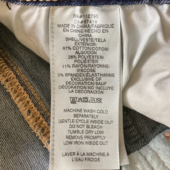 True Religion Halle High Rise Skinny Raw Hem Jeans in Medium Cloudless Wash 28 - Picture 12 of 15